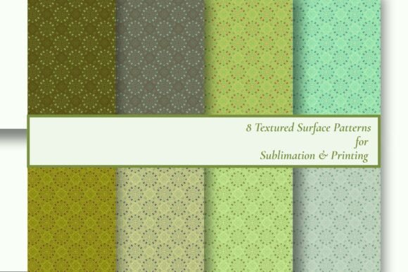 8 Vintage Damask Seamless Patterns