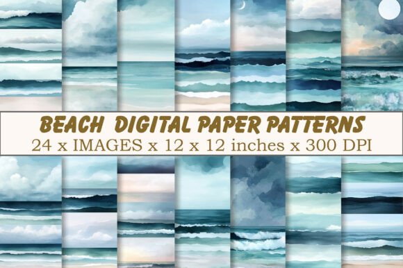 Beach Digital Paper Patterns: A Strategic Tool for Creative and Business Success