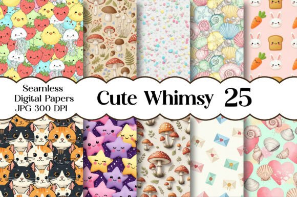 Cute Whimsy Patterns: A Delightful Addition to Your Creative Projects