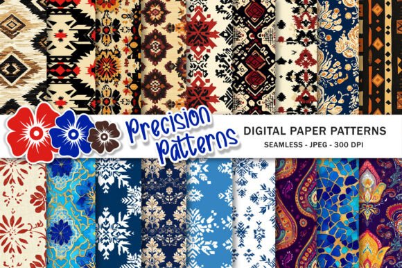 Ethnic and Geometric Patterns: A Versatile Resource for Creative Projects
