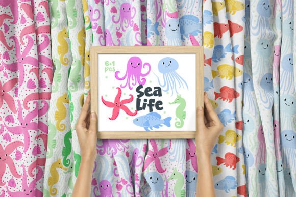 Sea Life Nautical Patterns for Children