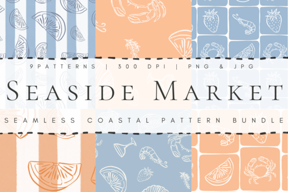 Seaside Market Patterns Bundle: A Coastal Design Revolution